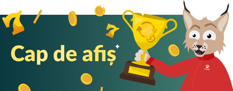 Locul 1 pentru rotiri gratuite fara depunere azi.