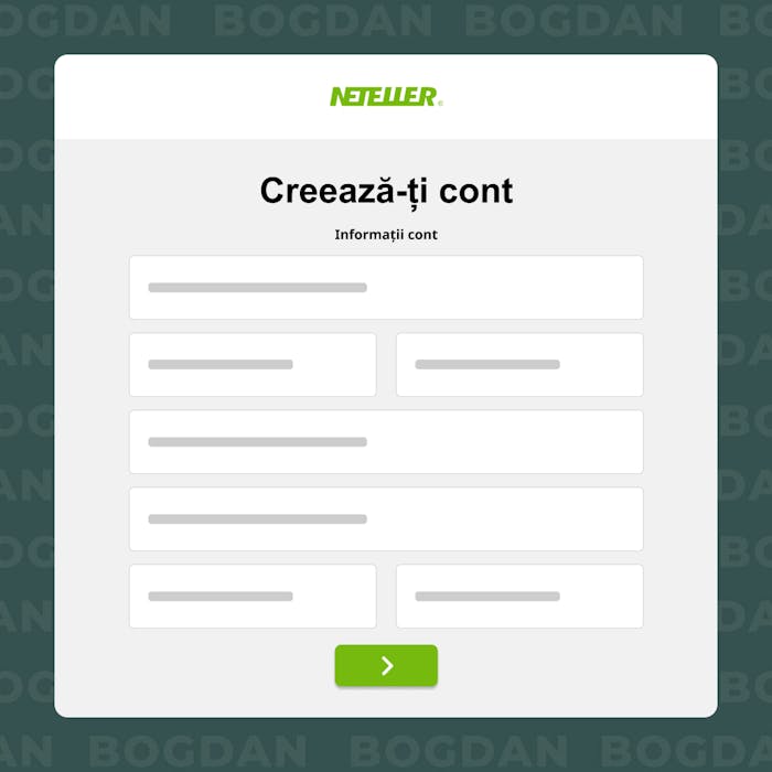 Completează formularul de înregistrare