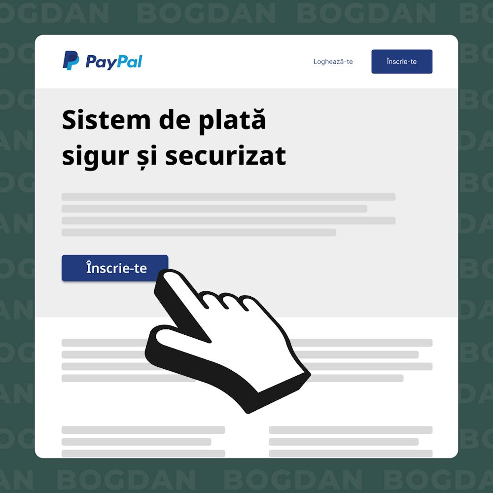 Deschide cont PayPal