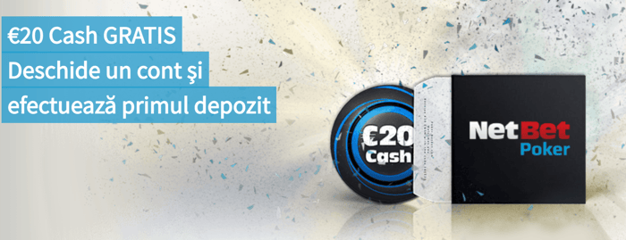 Activează bonusul și primeșto 20€