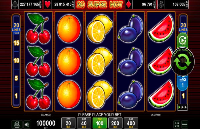 20 Super Hot demo – RTP, Volatilitate și Funcții logo