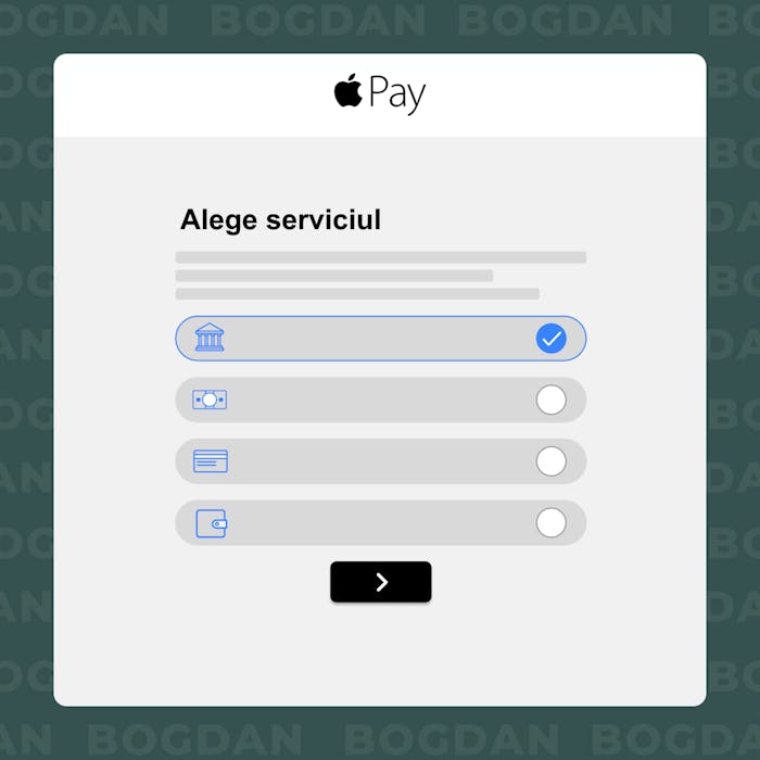 Alege banca sau serviciul bancar/non-bancar