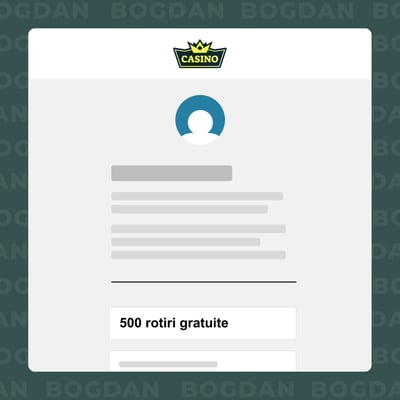 Verifică contul și activează bonusul fără rulaj