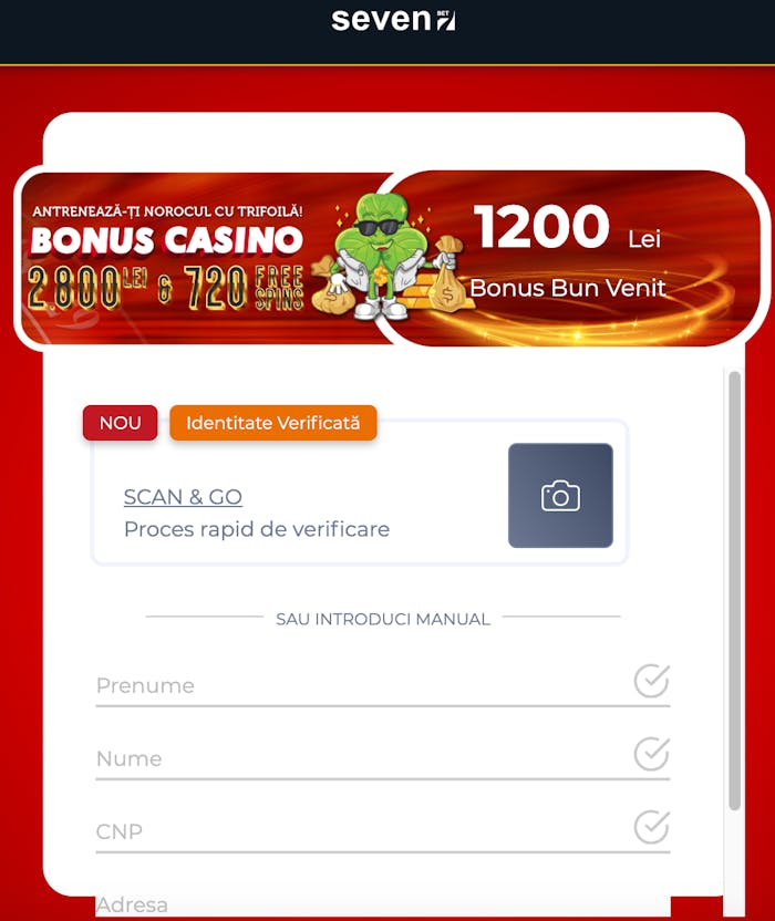 Seven casino inregistrare