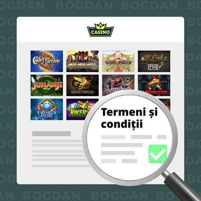 Verifică flexibilitatea și T&C ofertei cashback