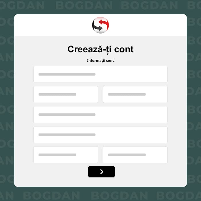 Creează un cont Smith Transfer online