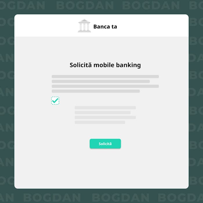 Solicită mobile banking