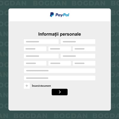 Scrie datele personale