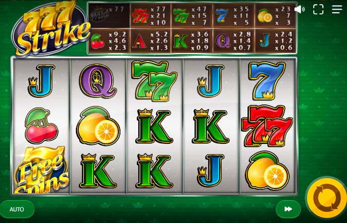 777 Strike – Informații și detalii logo