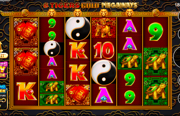 8 Tigers Gold Megaways demo – RTP, Volatilitate și Funcții logo