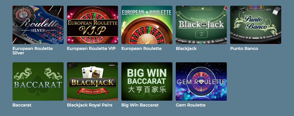 Jocuri de masă oferite de iSoftbet