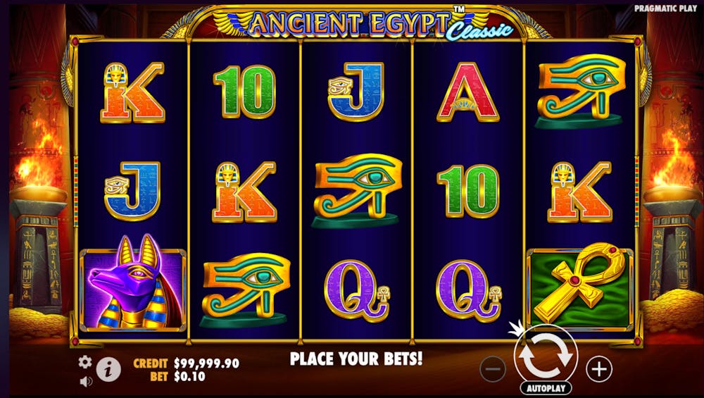 Ancient Egypt Classic demo & detalii – RTP, volatilitate și funcții logo