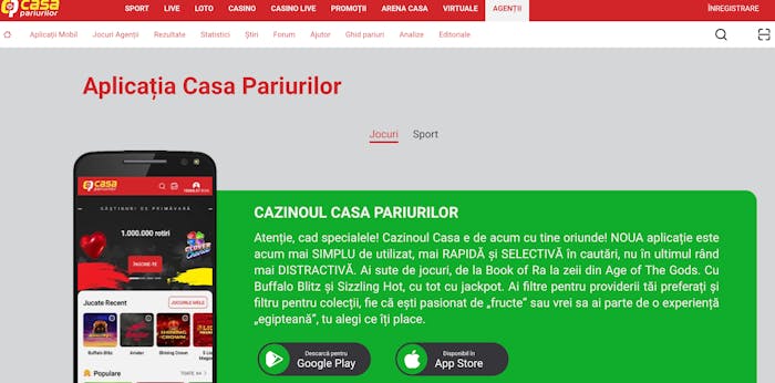 Casa pariurilor sportive