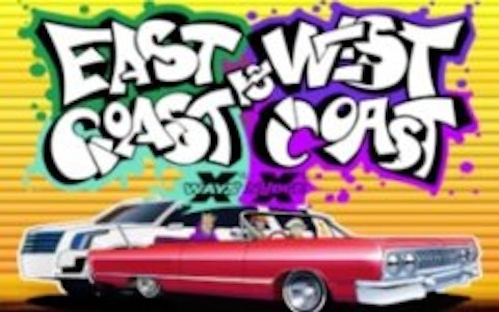 East Coast vs West Coast demo &#038; detalii – RTP și funcții speciale logo