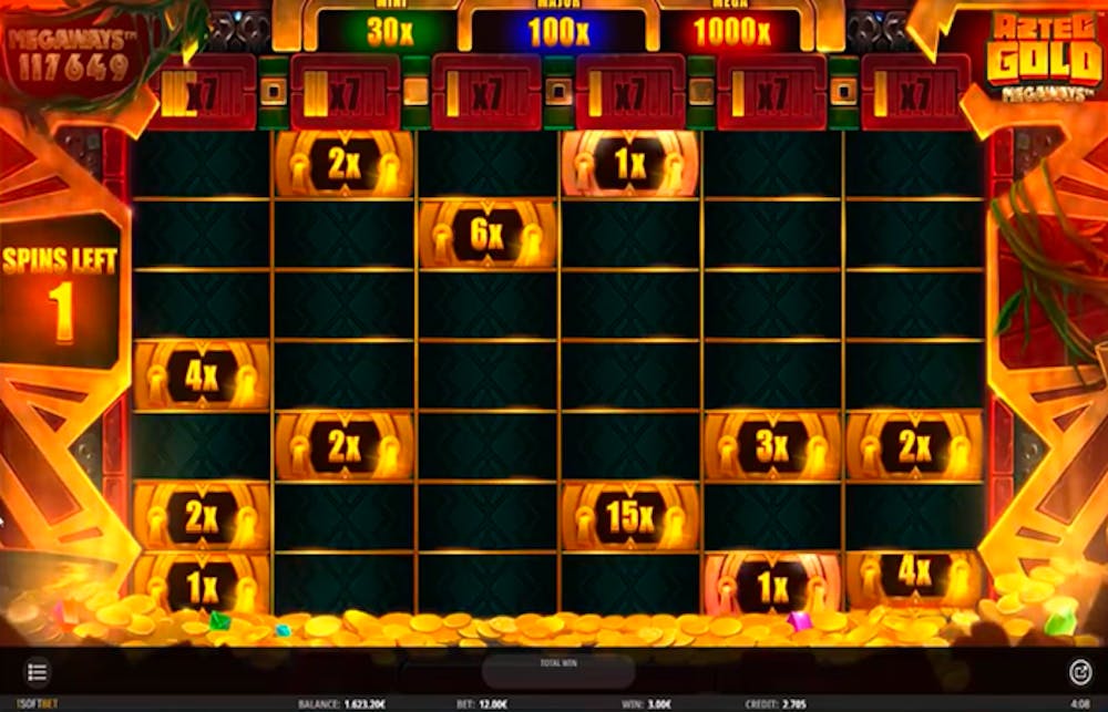 Aztec Gold Megaways demo – RTP, Volatilitate și Funcții logo