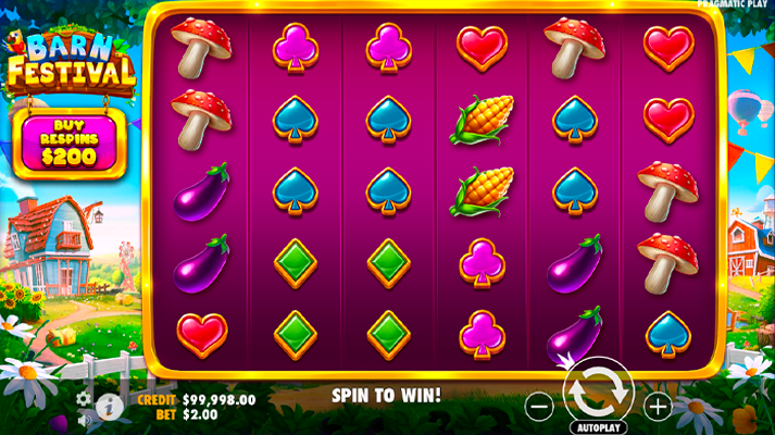 Barn Festival Slot demo & detalii – RTP, volatilitate și funcții logo