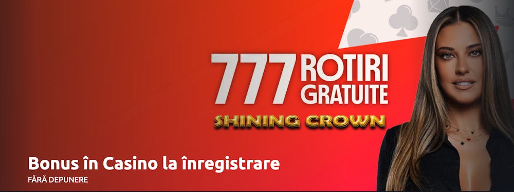 Activează un cod bonus Betano ANTONIA pentru 777 rotiri gratuite la Shining Crown.