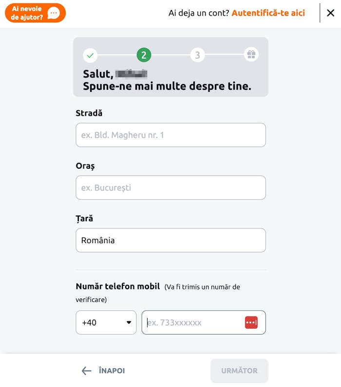 Betano casino înregistrare