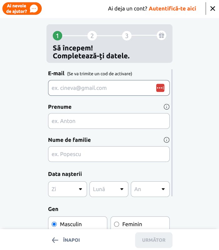 Betano casino înregistrare