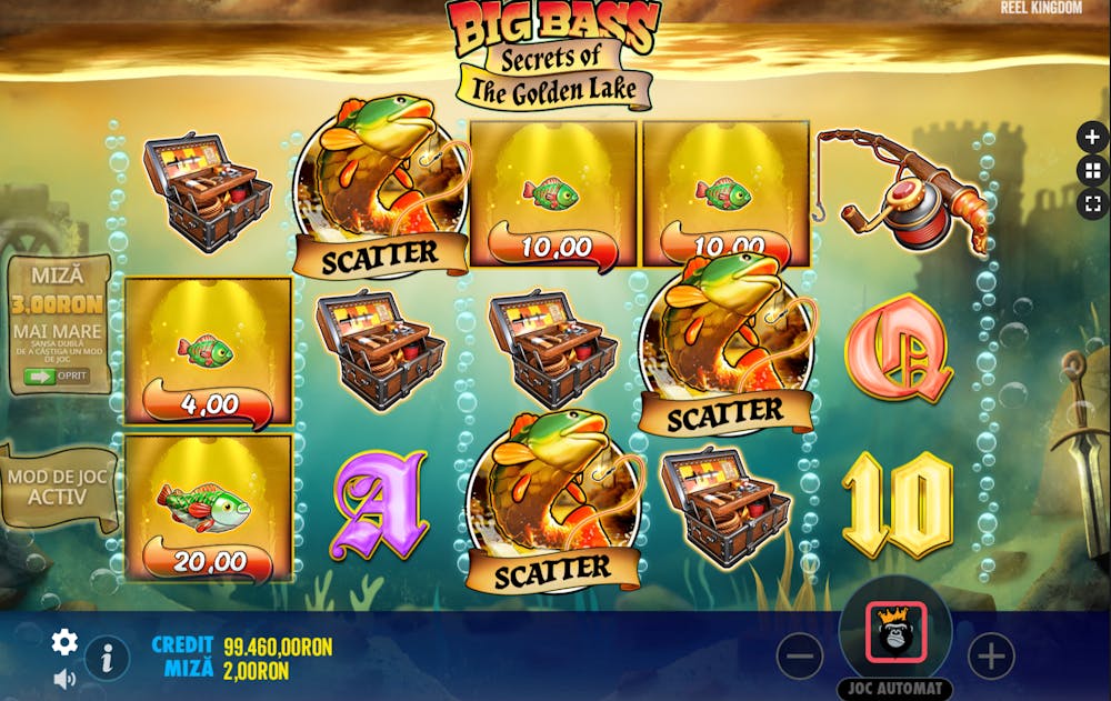 Big Bass Secrets of The Golden Lake slot nou