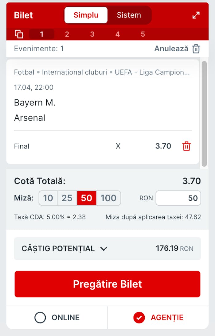 Superbet pariuri sportive