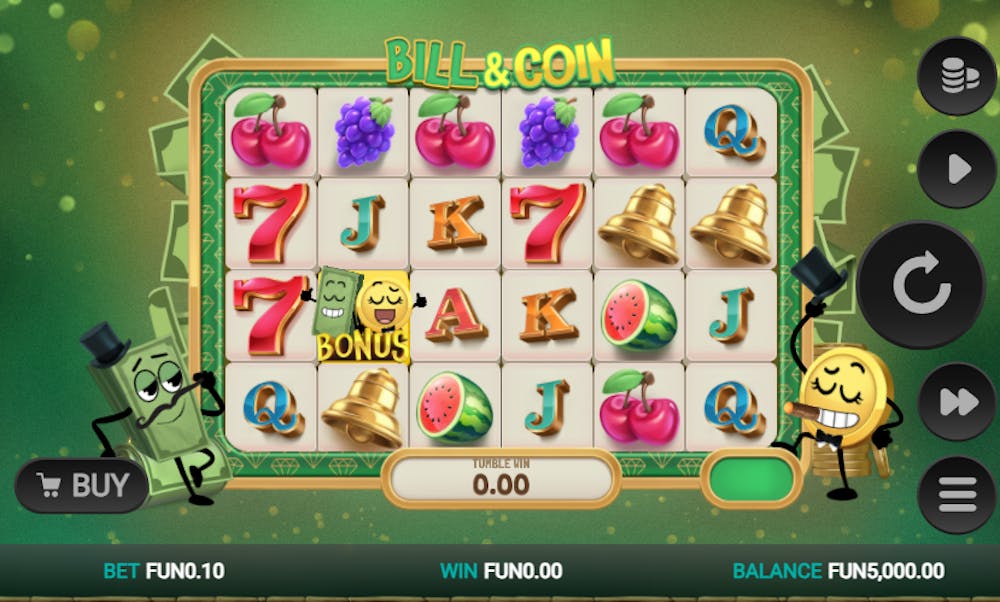 Bill and Coin slot nou