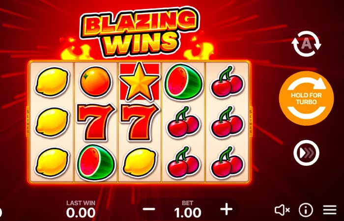 Blazing Wins &#8211; 5 Lines demo – RTP, Volatilitate și Funcții logo