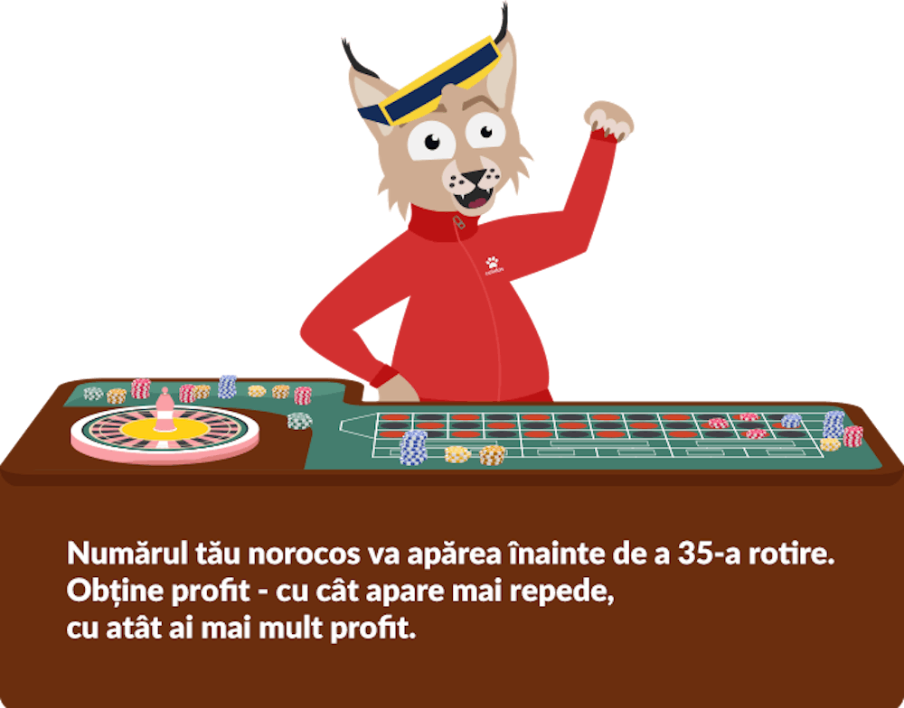 Ce se întâmplă dacă numărul tău apare înainte de a 35-a rotire la Makarov Biarritz.