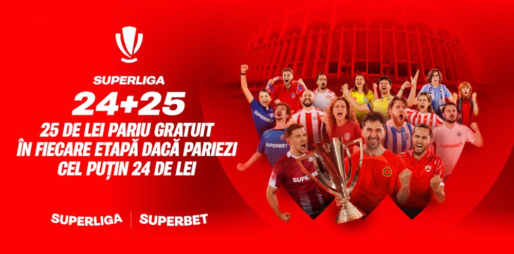 Câștigă un pariu gratuit în fiecare etapă din Liga 1