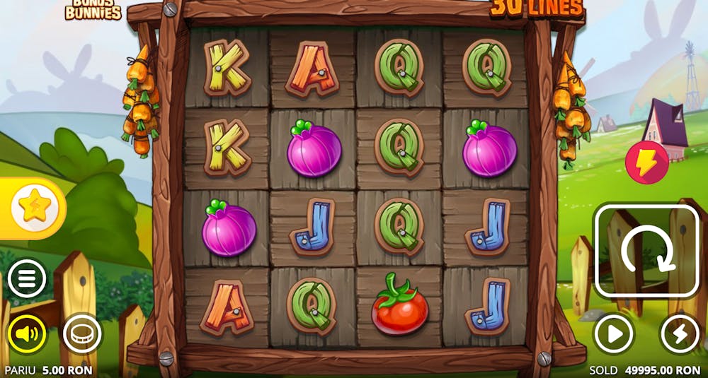 Bonus Bunnies demo – RTP, volatilitate și funcții speciale logo