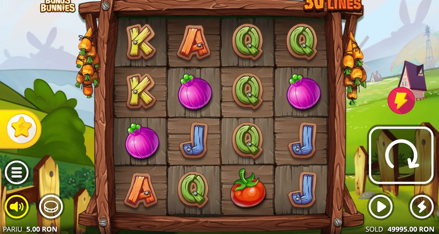 Bonus Bunnies demo – RTP, volatilitate și funcții speciale logo