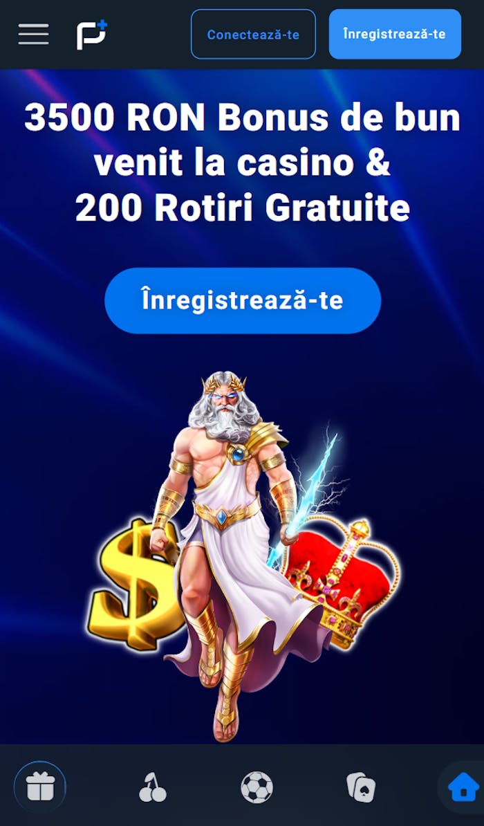 Ce recompensă iei pe Pariuriplus casino online dacă te înregistrezi.