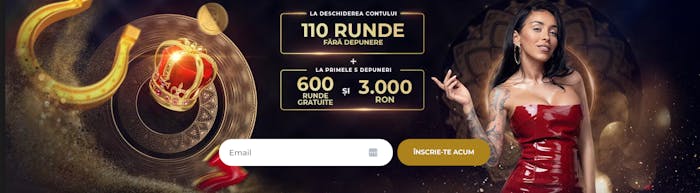 așa arată un bonus de bun venit. Am ales bonusul de bun venit de la Princess format din 3.000 RON și 710 rotiri din care 110 rotiri sunt pentru verificare, gratis.