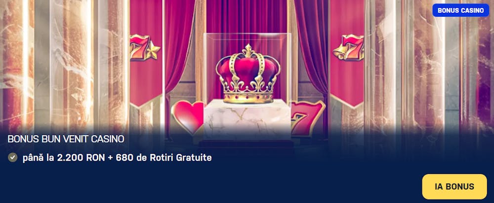 Winner casino romania are un bonus de bun venit de până la 2.200 RON și 680 rotiri gratuite.