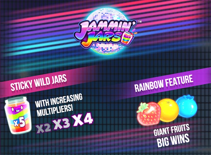 Funcții bonus la Jammin Jars