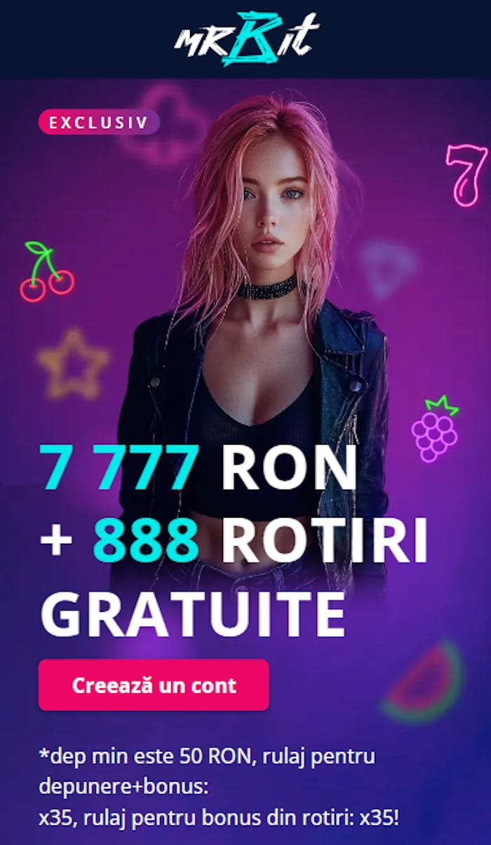 Ce primești dacă deschizi cont pe Mr Bit cazinou.