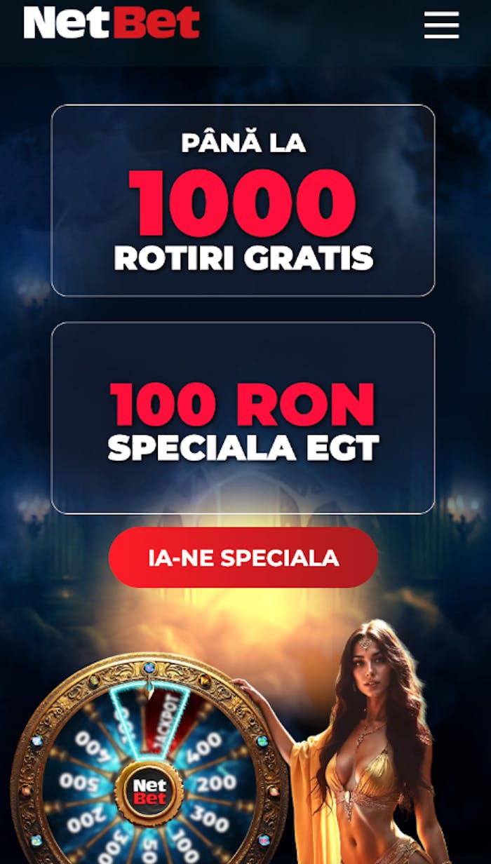 Prin runda specială poți obține până la 1.000 rotiri gratuite fără depunere la verificarea contului. 