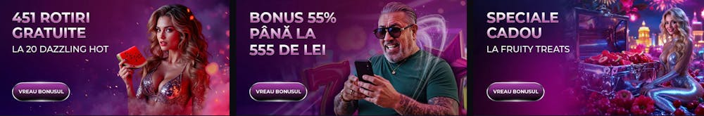 Exemplu de oferte Player disponibile de luni până sămbătă pe care le poți lua prin bonus code Player.