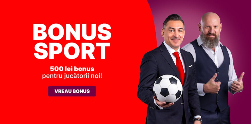 Bonusul de bun venit la Superbet sport ajunge până la maxim 500 RON