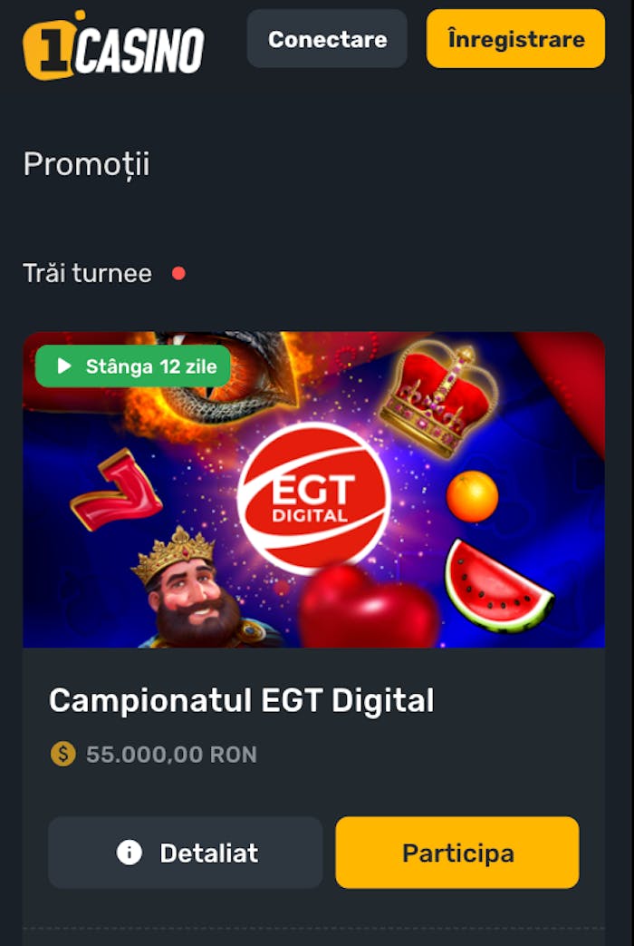 Poți obține premii mari la Campionatul EGT Digital.