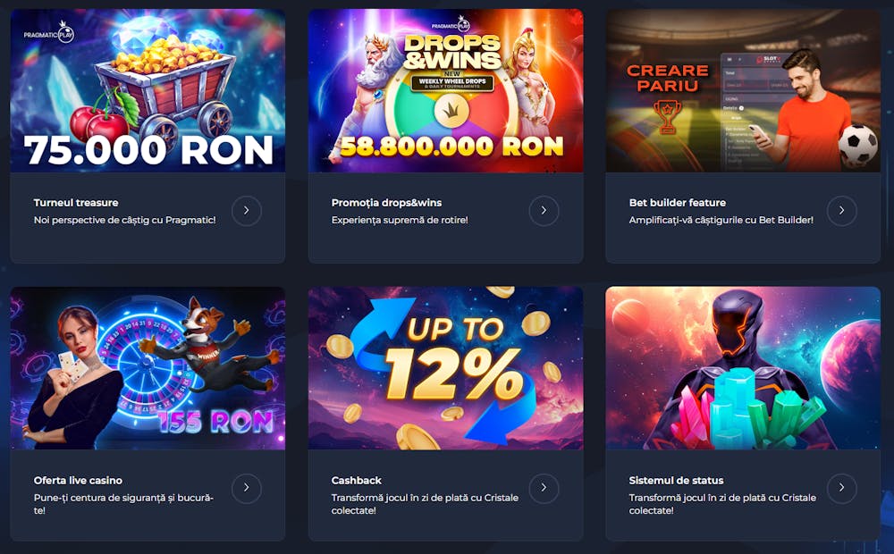 Cele mai noi bonusuri SlotV din iulie 2025 fără cod promoțional.
