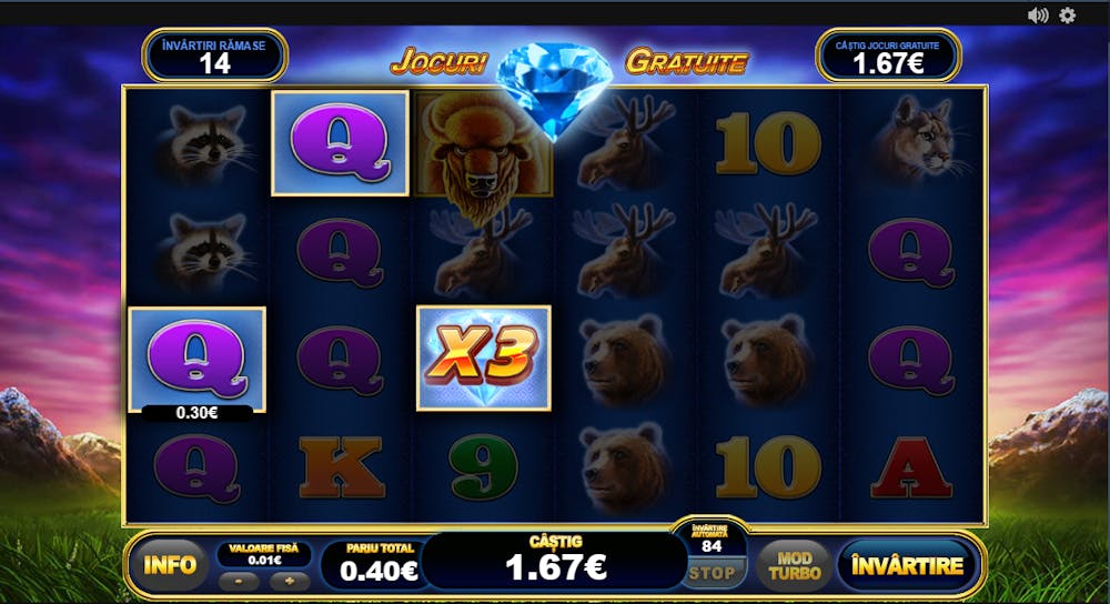 Scatter pay la Buffalo Blitz.