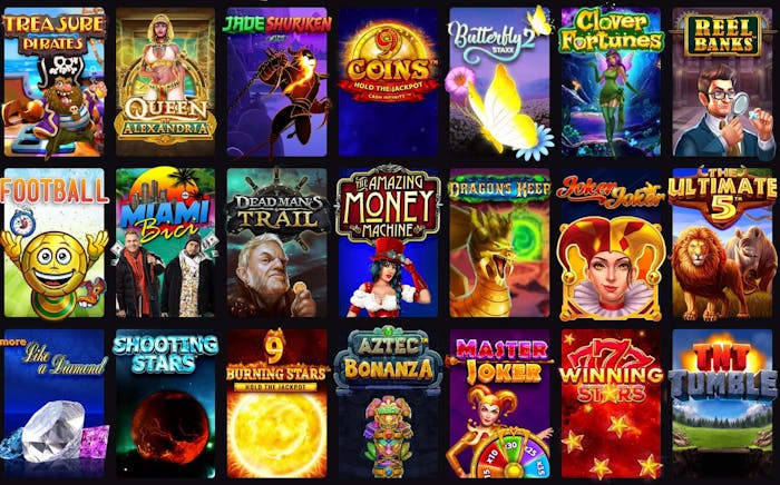 O parte din jocurile de noroc listate pe Cashpot casino.