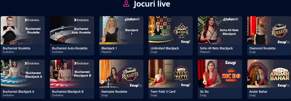 Jocuri live e la Mr Bit Romania.