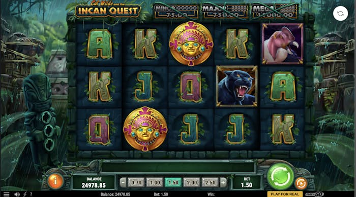 Cat Wilde and the Incan Quest demo & detalii – RTP și funcții logo