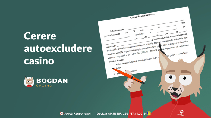 Autoexcludere ONJN online: Cum completezi cererea