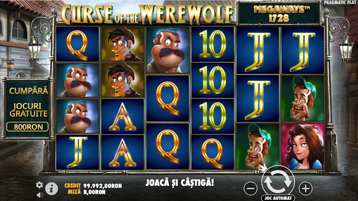 Curse of the Werewolf Megaways demo &#038; detalii &#8211; RTP și volatilitate logo