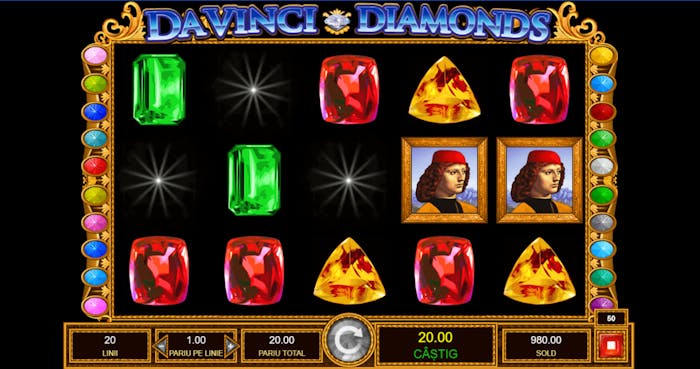 Tumbling Reels la DaVinci Diamonds.