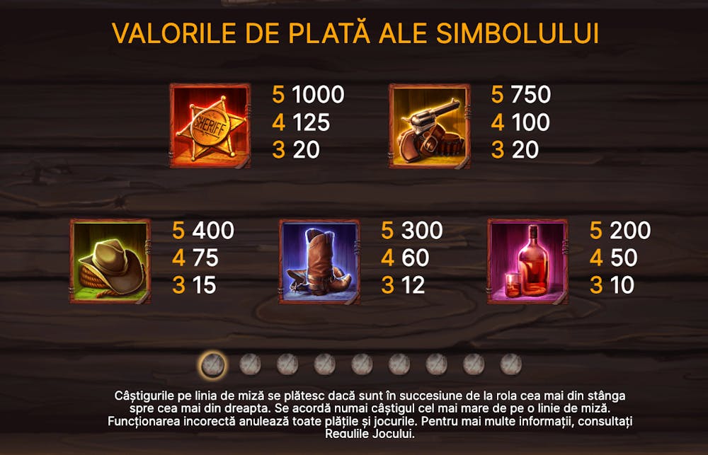 Valoarea principalelor simboluri la Dead or Alive 2.