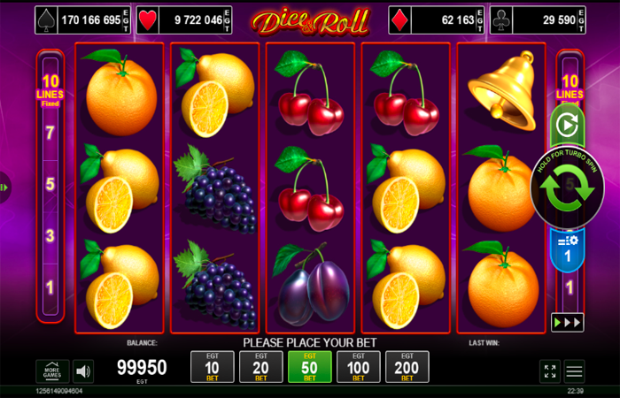 Dice & Roll demo & detalii – RTP, Volatilitate și Funcții logo